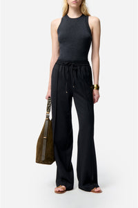 Top Filippa en laine - Anthracite