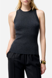 Top Filippa en laine - Anthracite