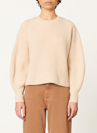 7 QTY NEW // ECRU / Pull Bourgeon - ECRU
