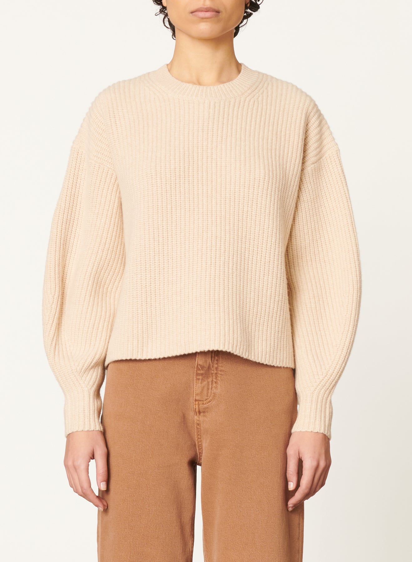7 QTY NEW // ECRU / Pull Bourgeon - ECRU