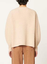 7 QTY NEW // ECRU / Pull Bourgeon - ECRU