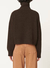 33 QTY NEW // MARRON / Pull Ballerine - MARRON