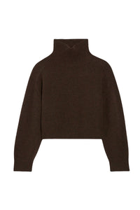 Pull Ballerine en laine - Marron