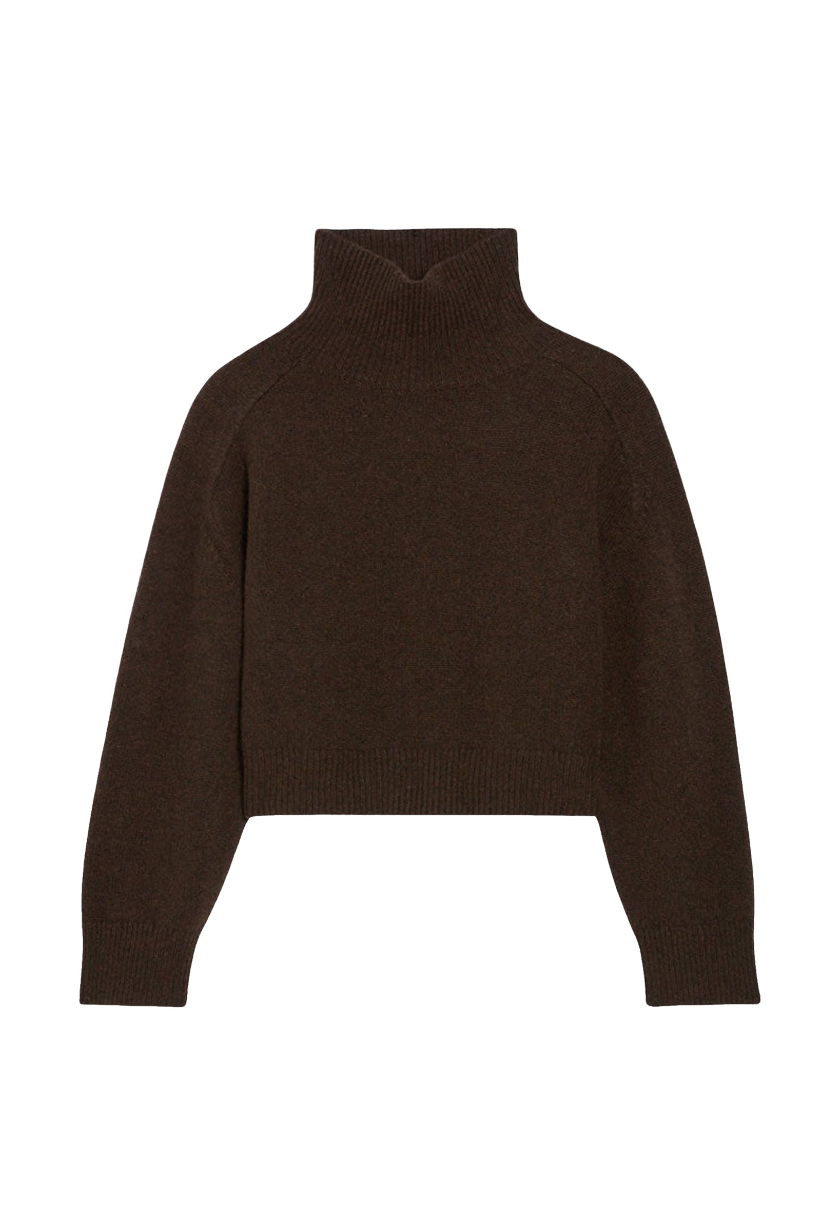 Pull Ballerine en laine - Marron
