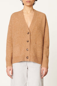 Cardigan Bagatelle en laine - Camel