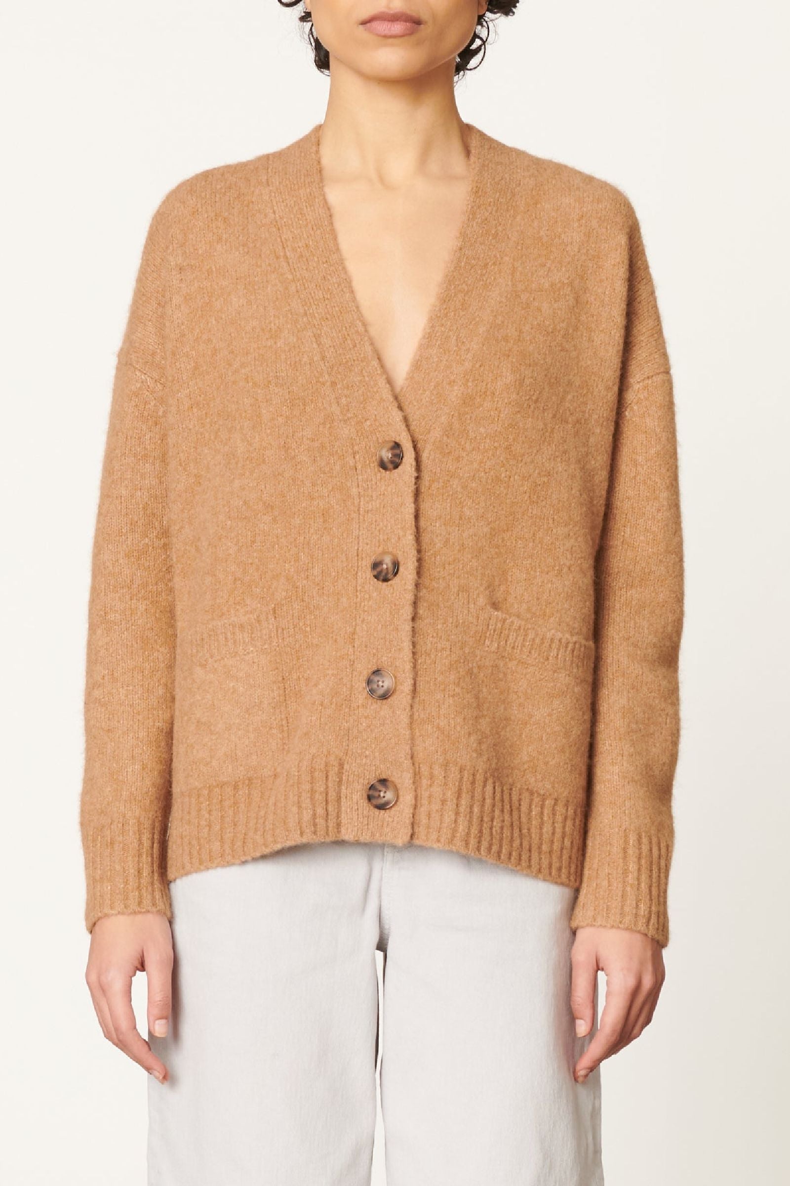 Cardigan Bagatelle en laine - Camel