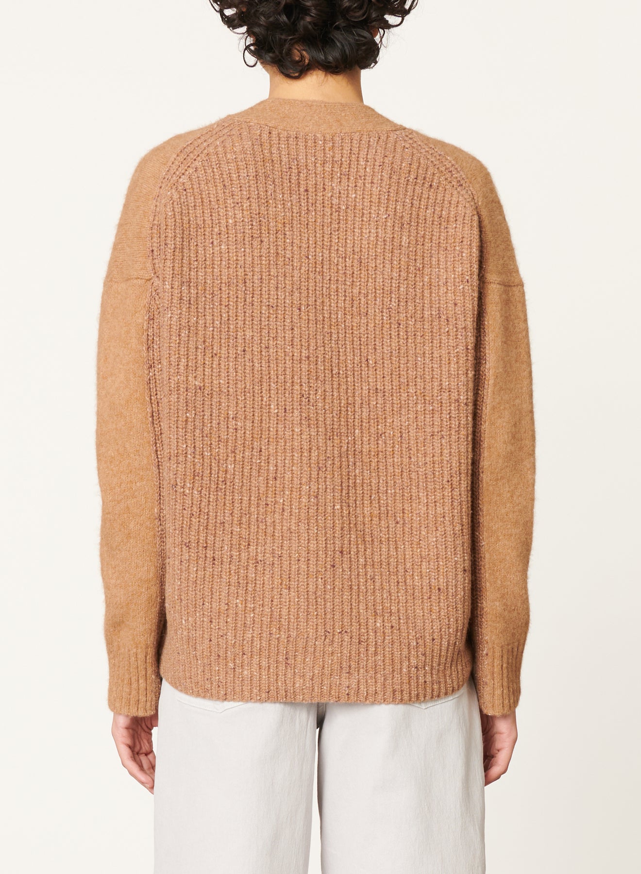 32 QTY NEW // CAMEL / Cardigan Bagatelle - CAMEL