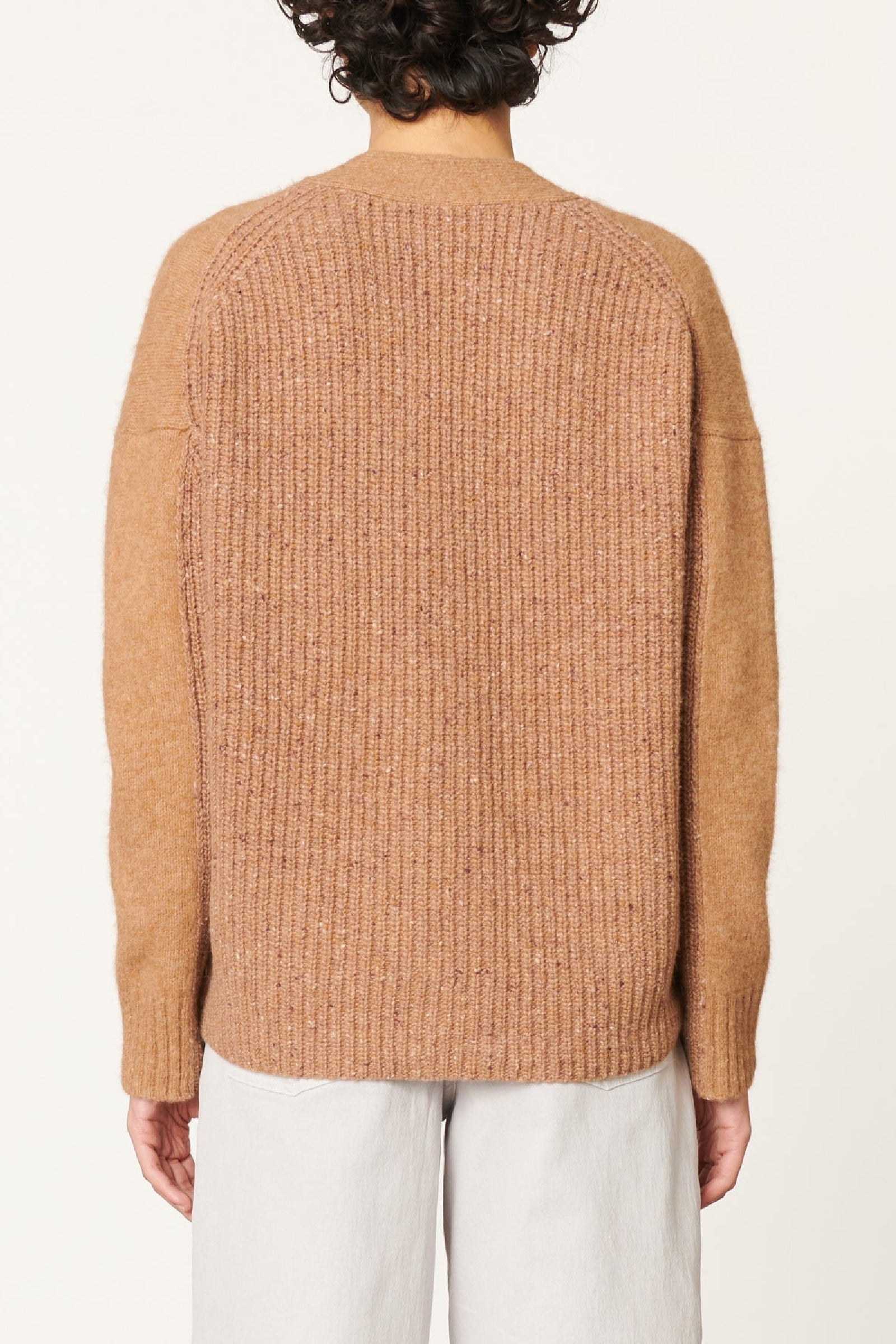 Cardigan Bagatelle en laine - Camel