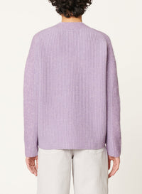Cardigan Bagatelle en laine - Lilas
