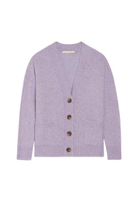 Cardigan Bagatelle en laine - Lilas