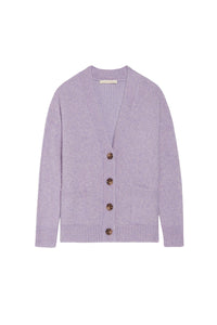 Cardigan Bagatelle en laine - Lilas