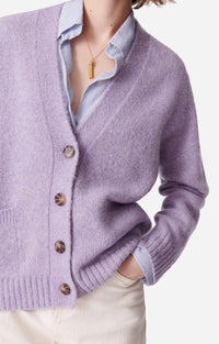 15 QTY NEW // LILAS / Cardigan Bagatelle - LILAS