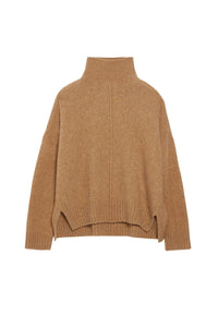 Pull Balade en laine - Camel
