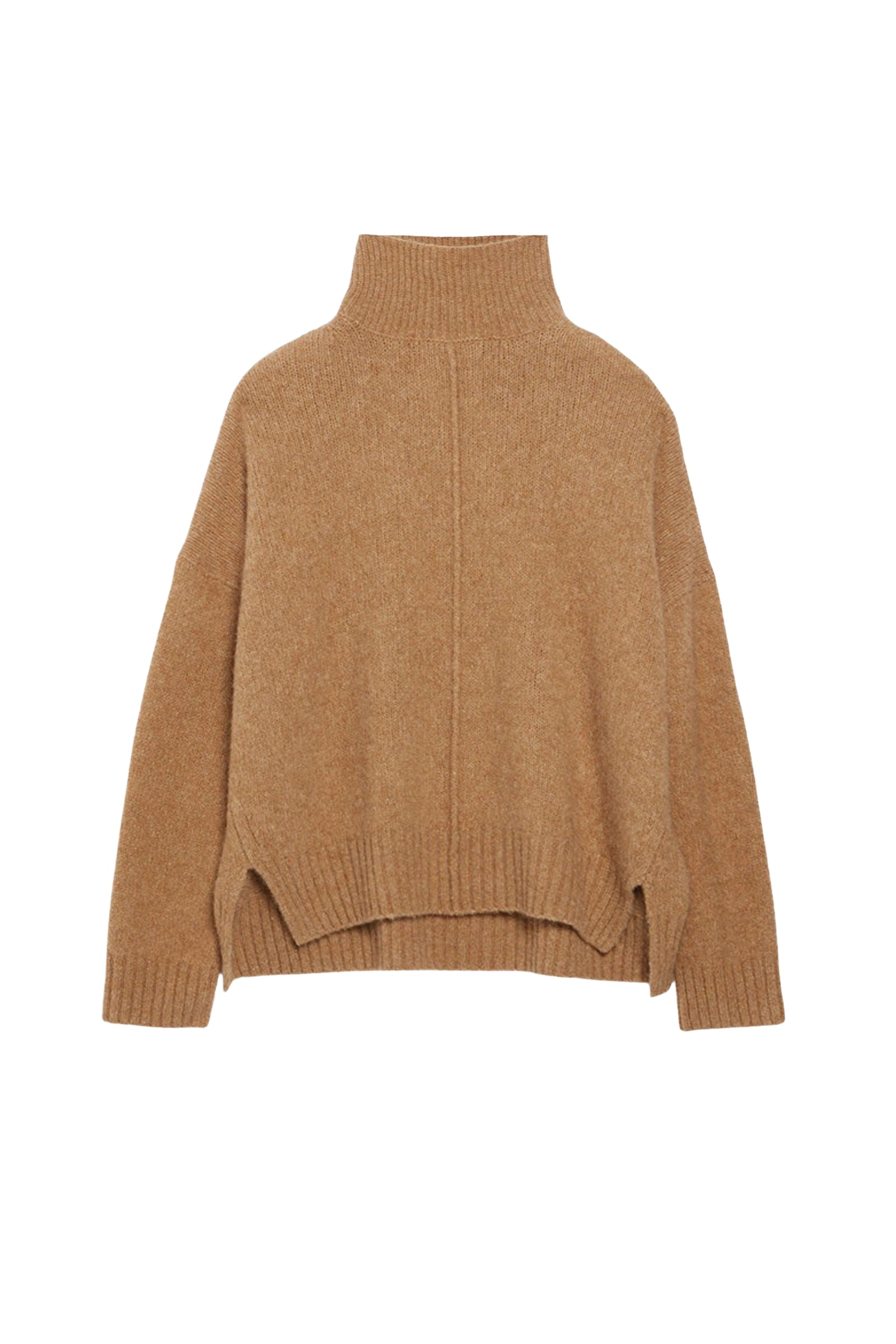 Pull Balade en laine - Camel