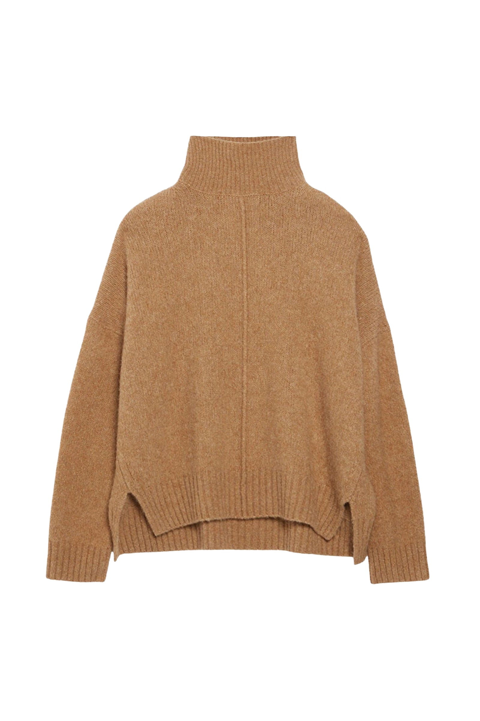 Pull Balade en laine - Camel