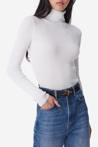 Pull Brindille en laine - Écru