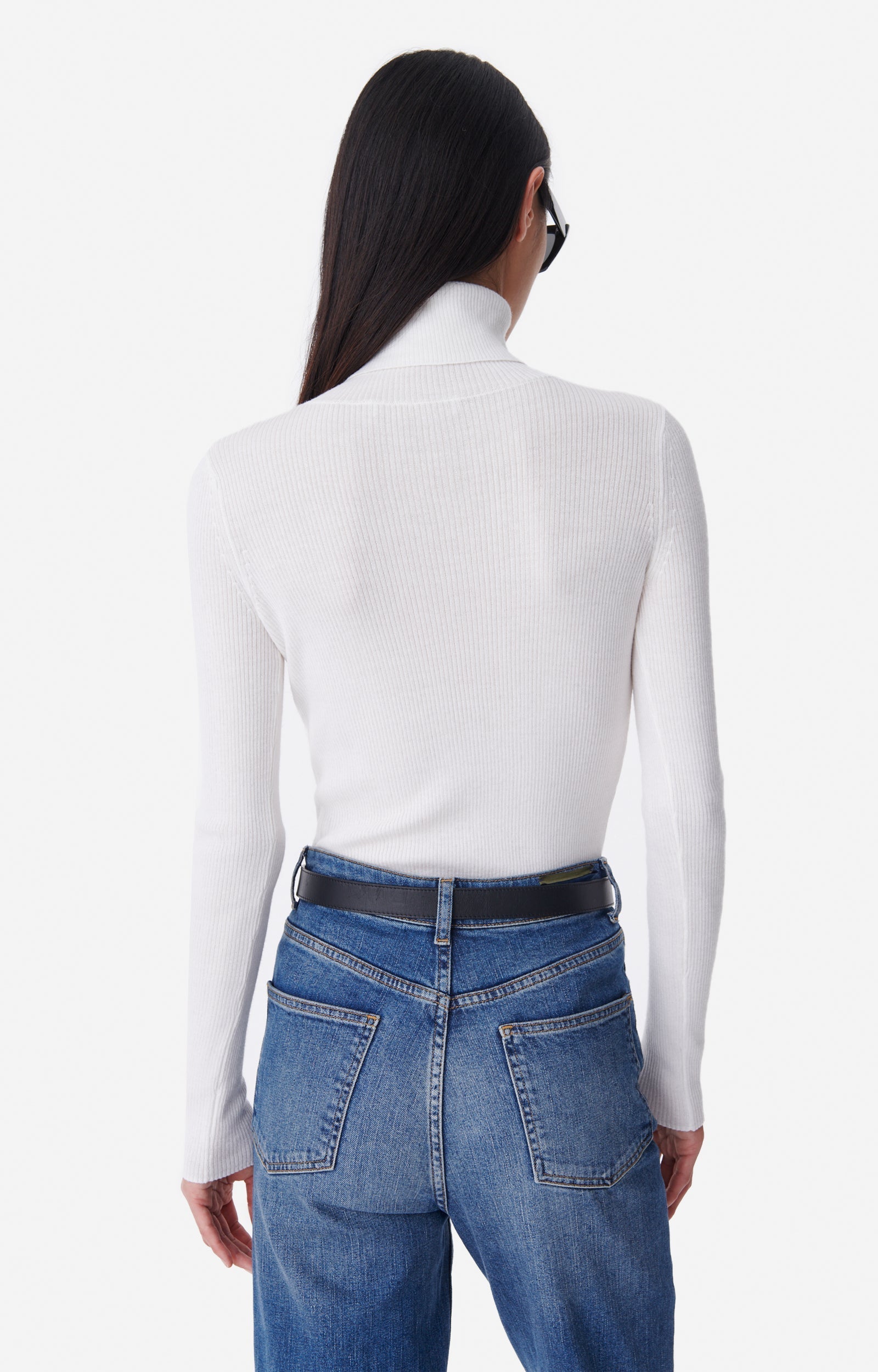 Pull Brindille en laine - Écru