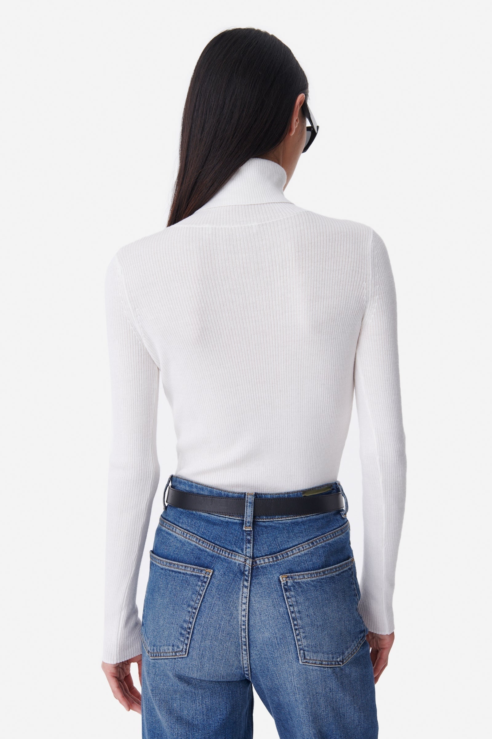 Pull Brindille en laine - Écru