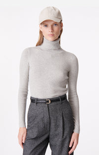 12 QTY NEW // GRIS CHINE CLAIR / Pull Brindille - GRIS CHINE CLAIR