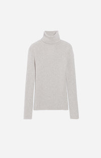 12 QTY NEW // GRIS CHINE CLAIR / Pull Brindille - GRIS CHINE CLAIR