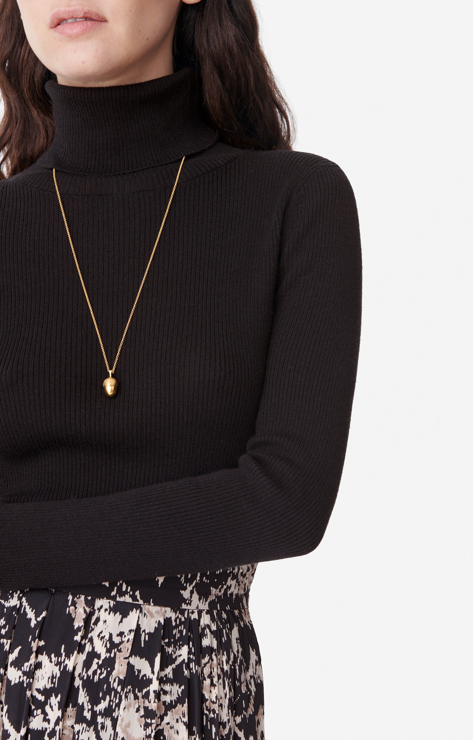 Pull Brindille en laine - Noir