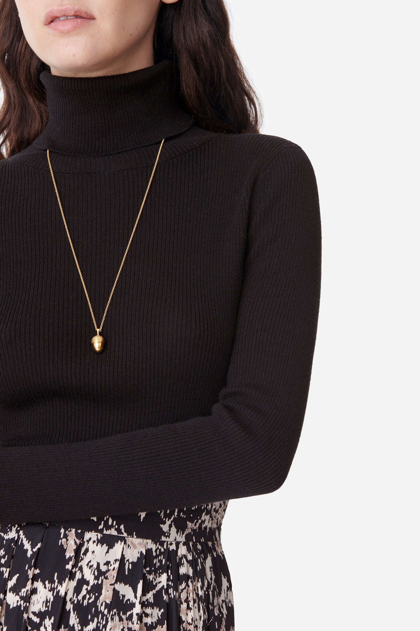 Pull Brindille en laine - Noir