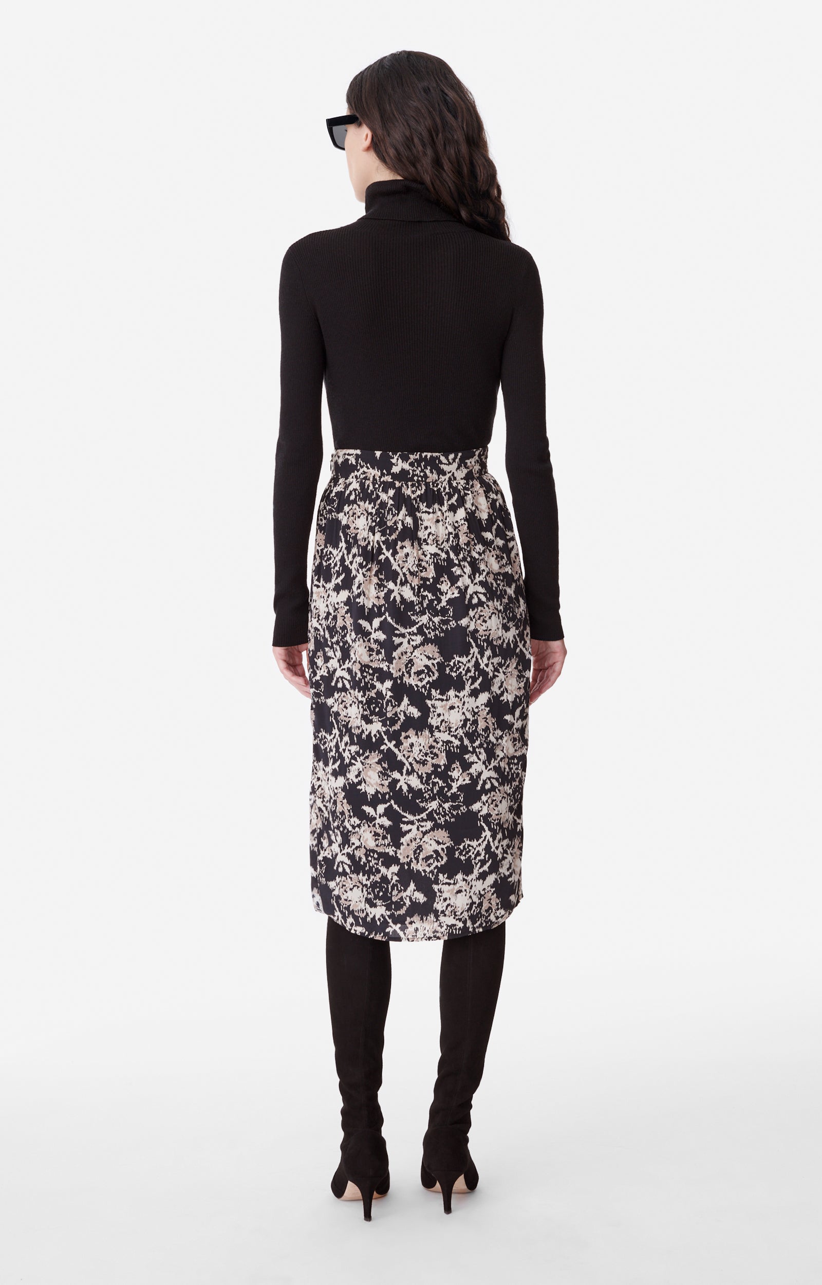 Pull Brindille en laine - Noir