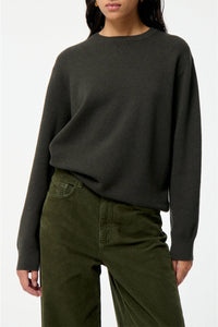 Pull Fedele en laine - Kaki