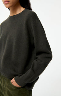 Pull Fedele en laine - Kaki