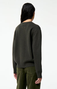 Pull Fedele en laine - Kaki