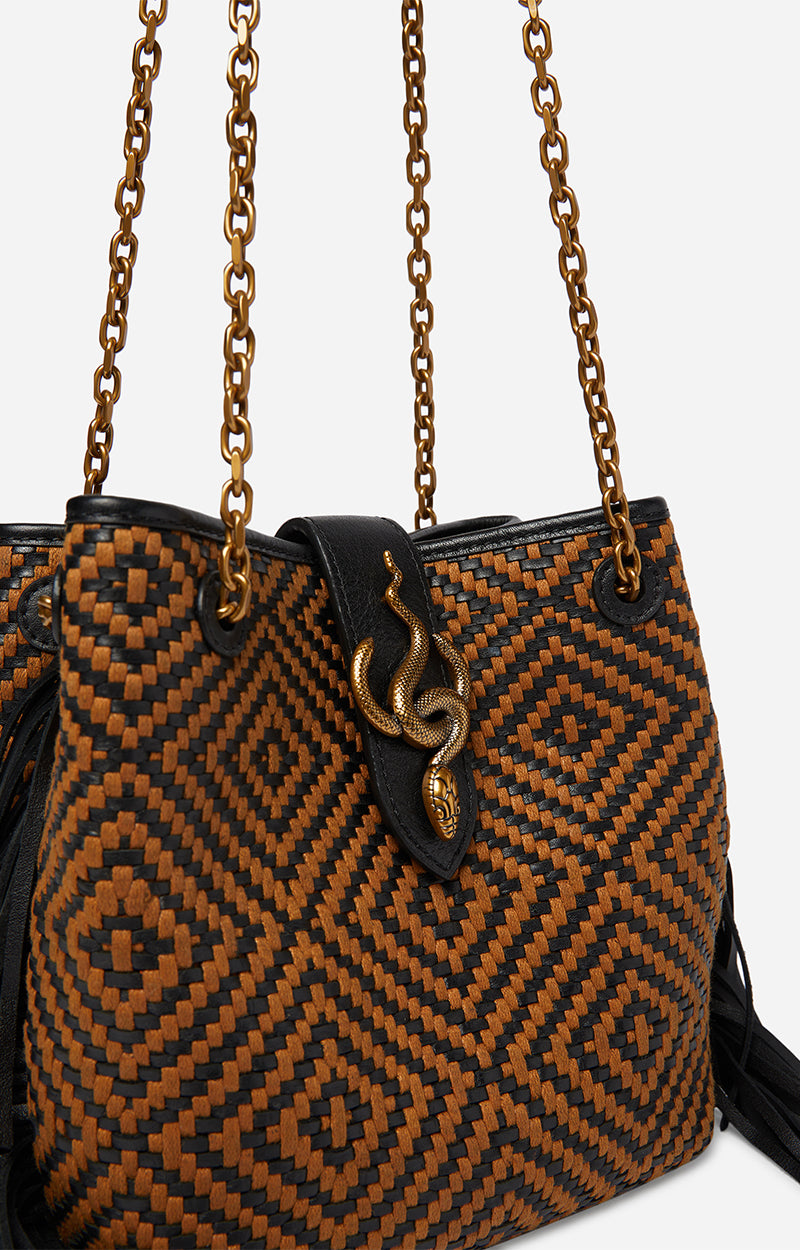9 QTY NEW // FAUVE/NOIR / Petit Sac Cléo - FAUVE/NOIR