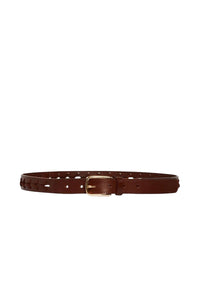 Ceinture 40mm en cuir - Marron