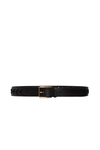 Ceinture 40mm en cuir - Noir