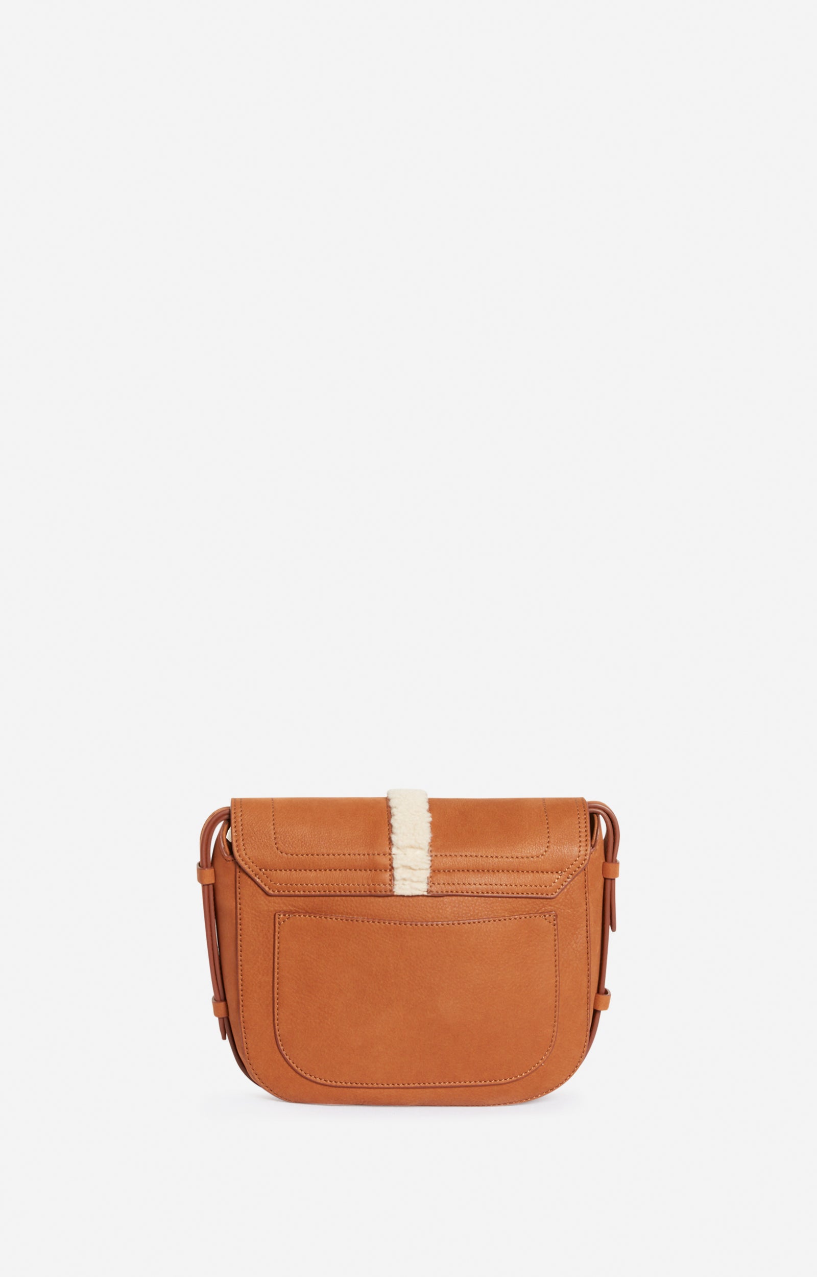 2 QTY NEW // COGNAC / Sac à Rabat Othilia - COGNAC