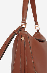 Grand sac Daily en cuir - Biscuit