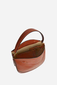 Grand Sac Daily en cuir - Rouille