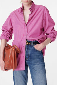 Grand Sac Daily en cuir - Rouille