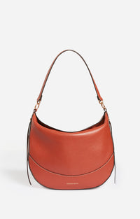 Grand Sac Daily en cuir - Rouille