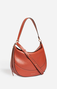 Grand Sac Daily en cuir - Rouille