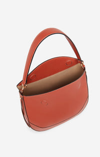 Grand Sac Daily en cuir - Rouille