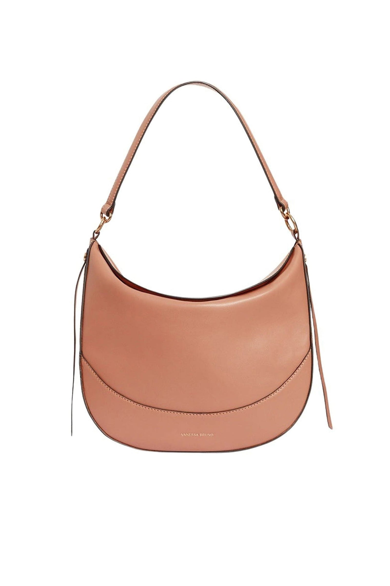 Grand sac Daily en cuir - Nude
