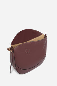 Grand sac Daily en cuir - Bordeaux