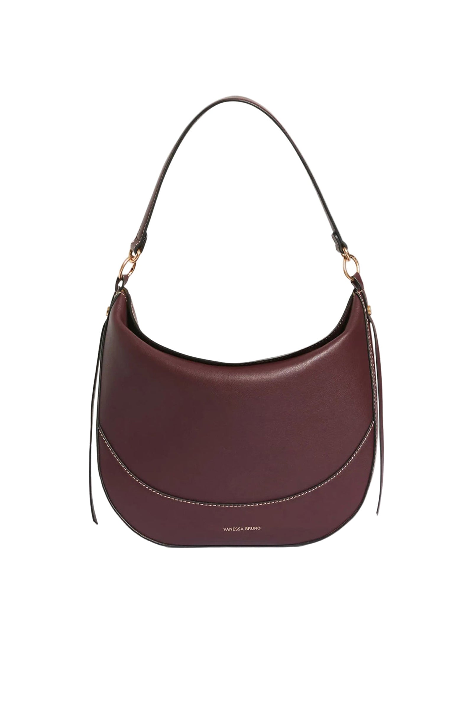 Grand sac Daily en cuir - Bordeaux