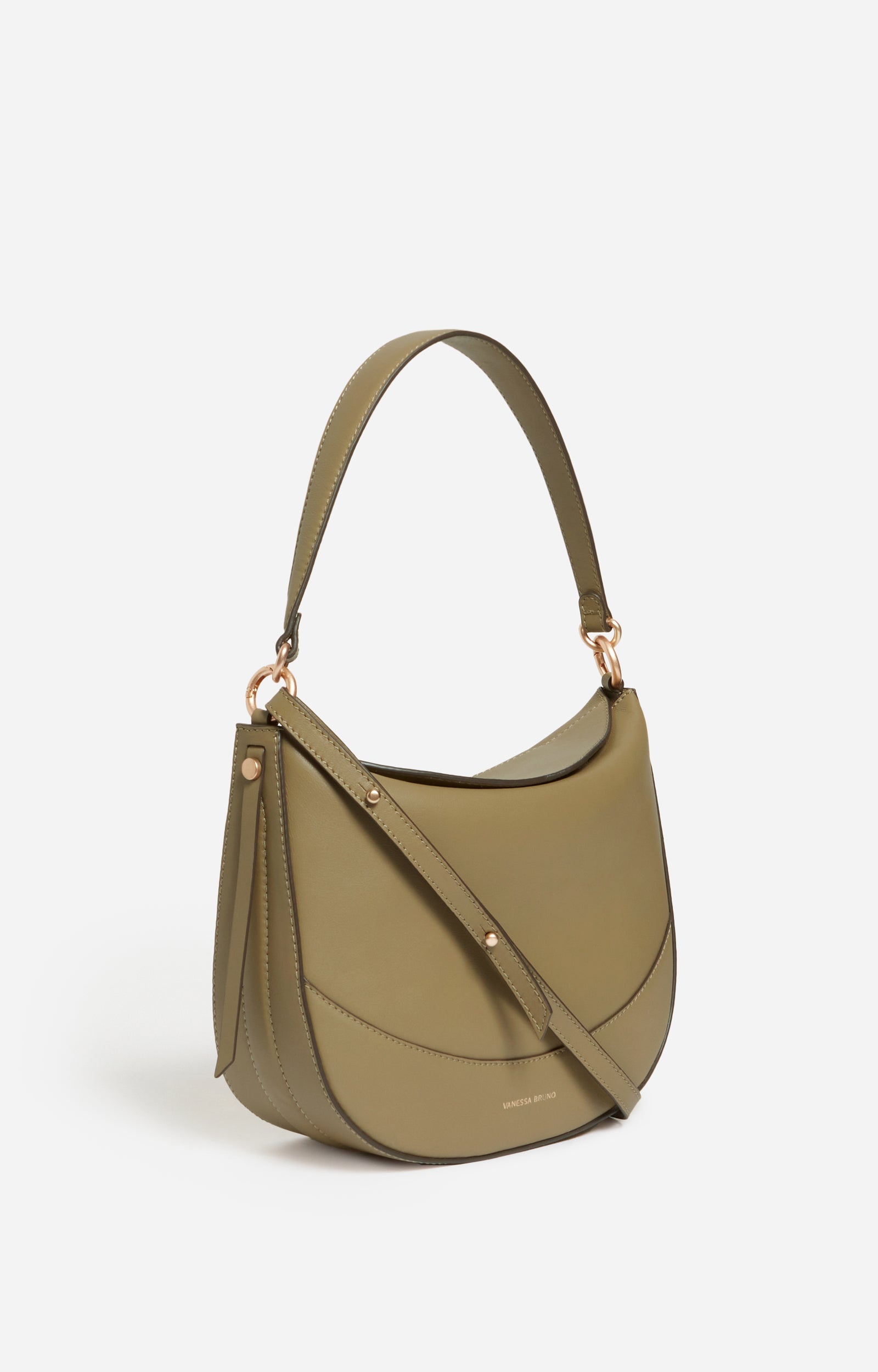 Grand Sac Daily en cuir - Olive