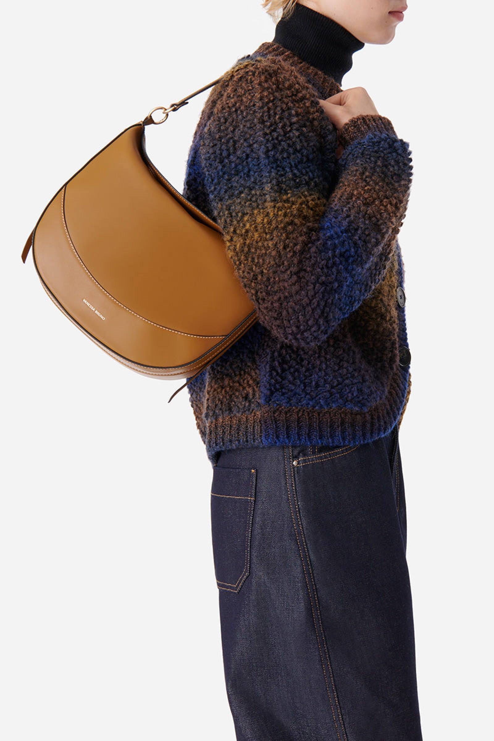 Grand sac Daily en cuir - Bronze