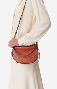 Petit sac Daily en cuir - Rouille