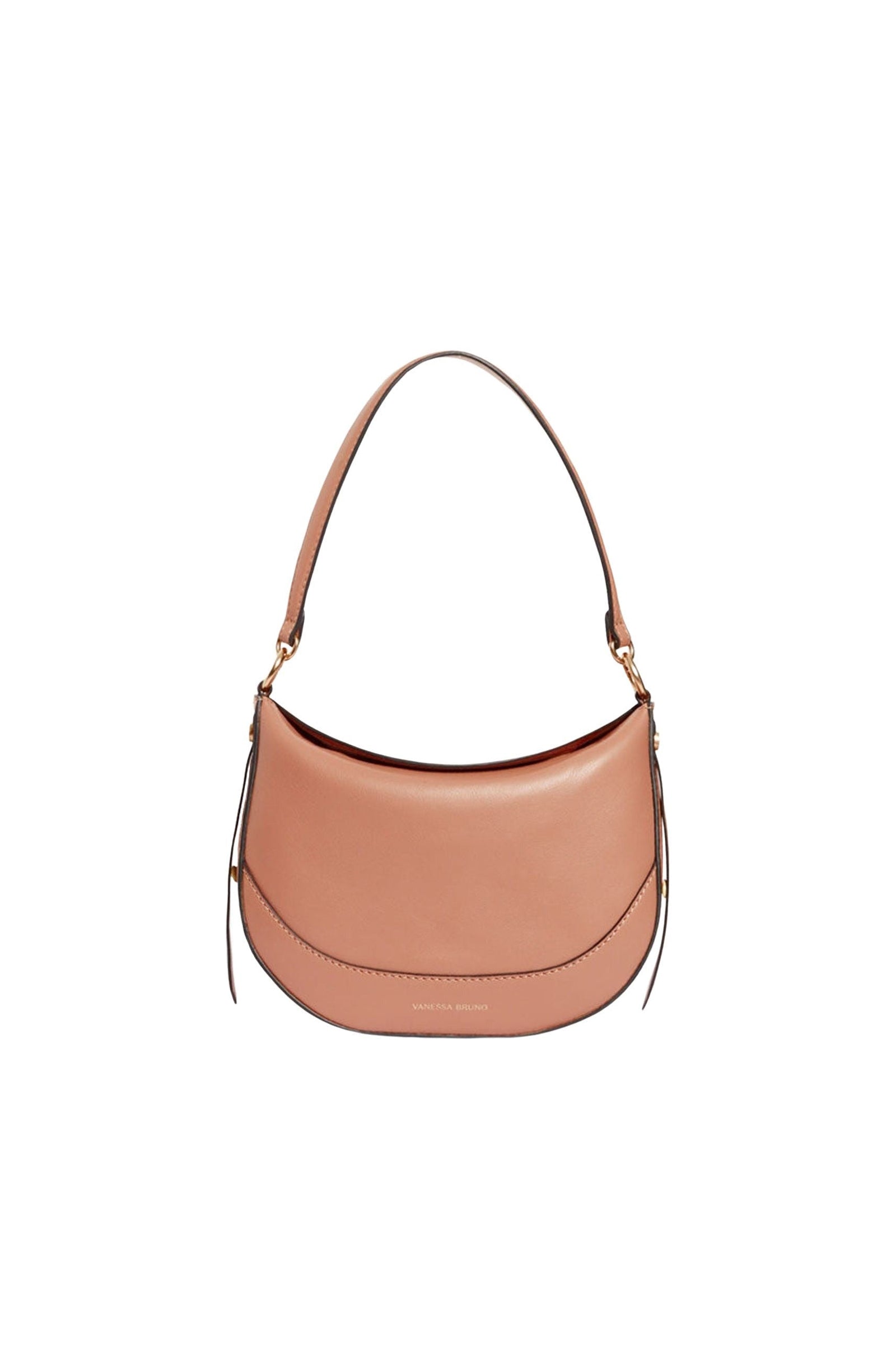 Petit sac Daily en cuir - Nude