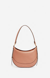 Petit sac Daily en cuir - Nude