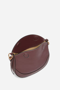 Petit sac Daily en cuir - Bordeaux