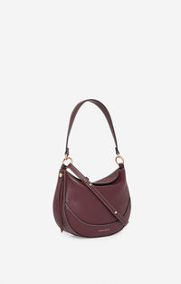 Petit sac Daily en cuir - Bordeaux